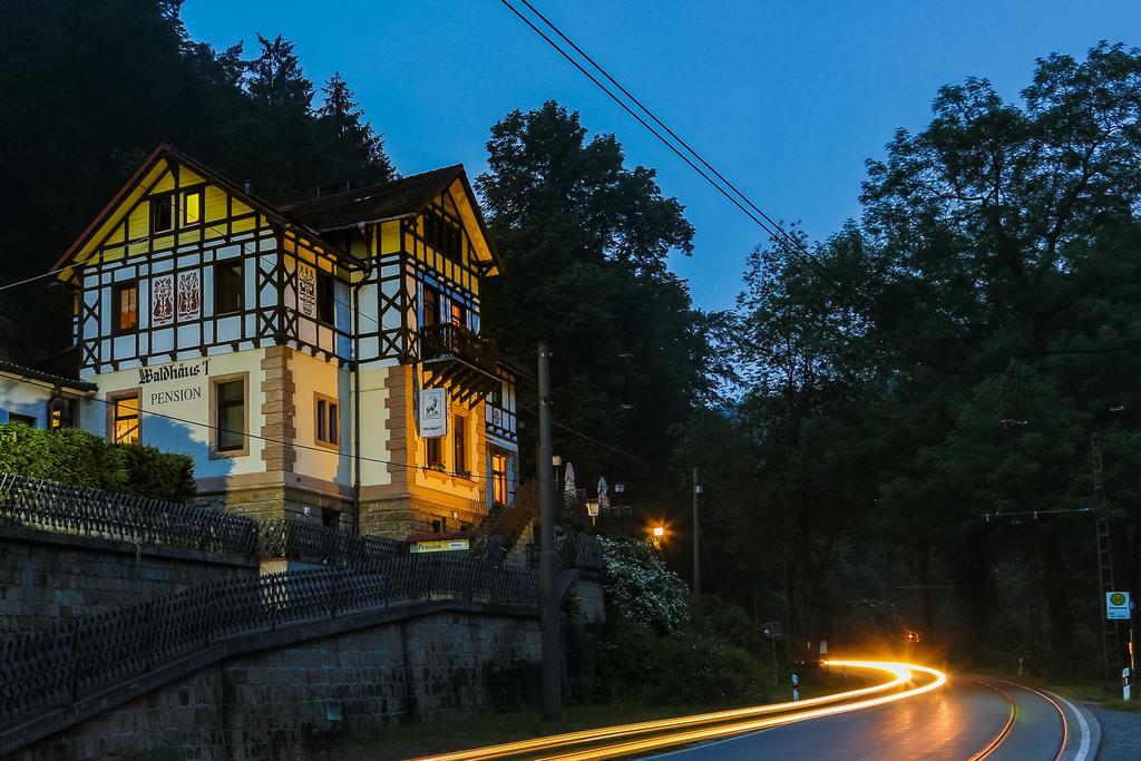 Hotel Waldhaeusel Бад-Шандау Экстерьер фото