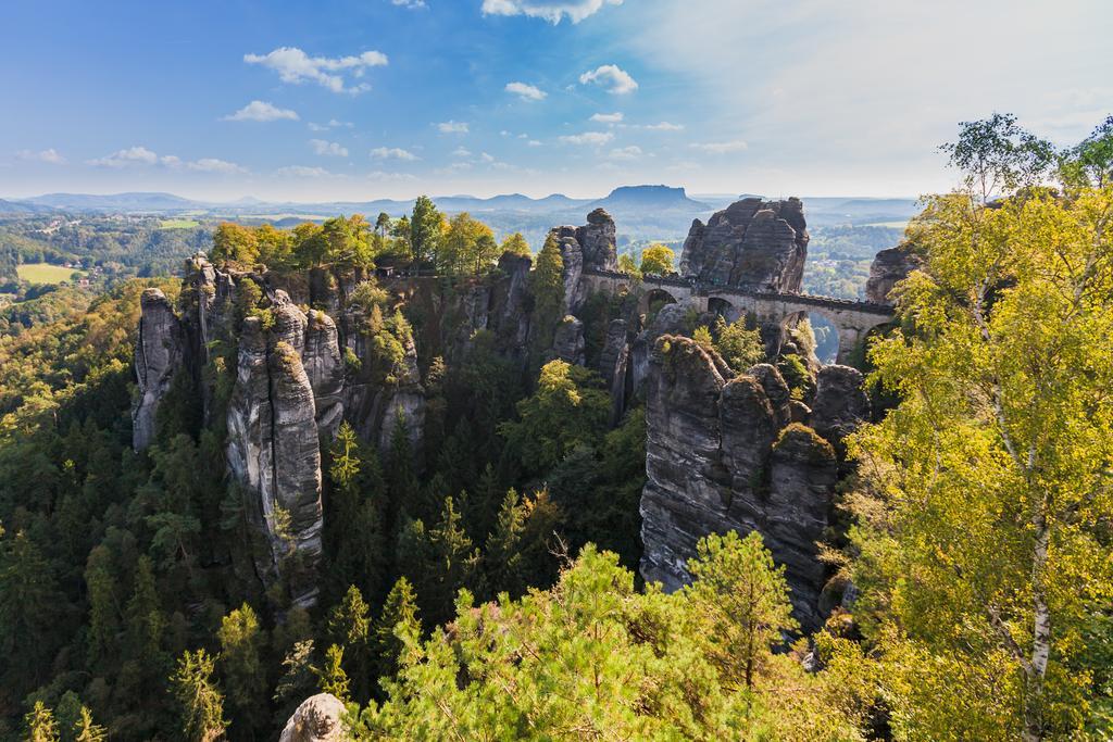 Hotel Waldhaeusel Бад-Шандау Экстерьер фото